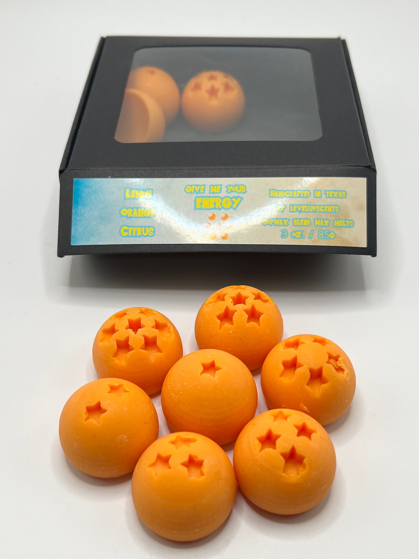 Give Me Your ENERGY Wax Melts - Lemon Citrus Red Currant (Dragon Ball Z)