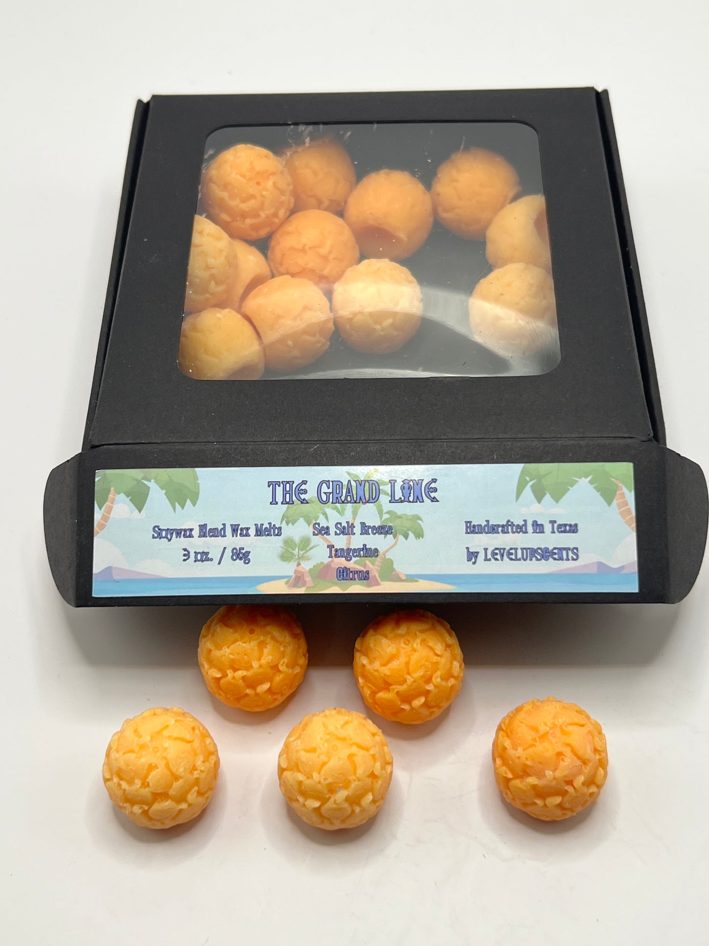 The Grand Line Wax Melts Sea Salt Breeze, Orange Citrus (One Piece)