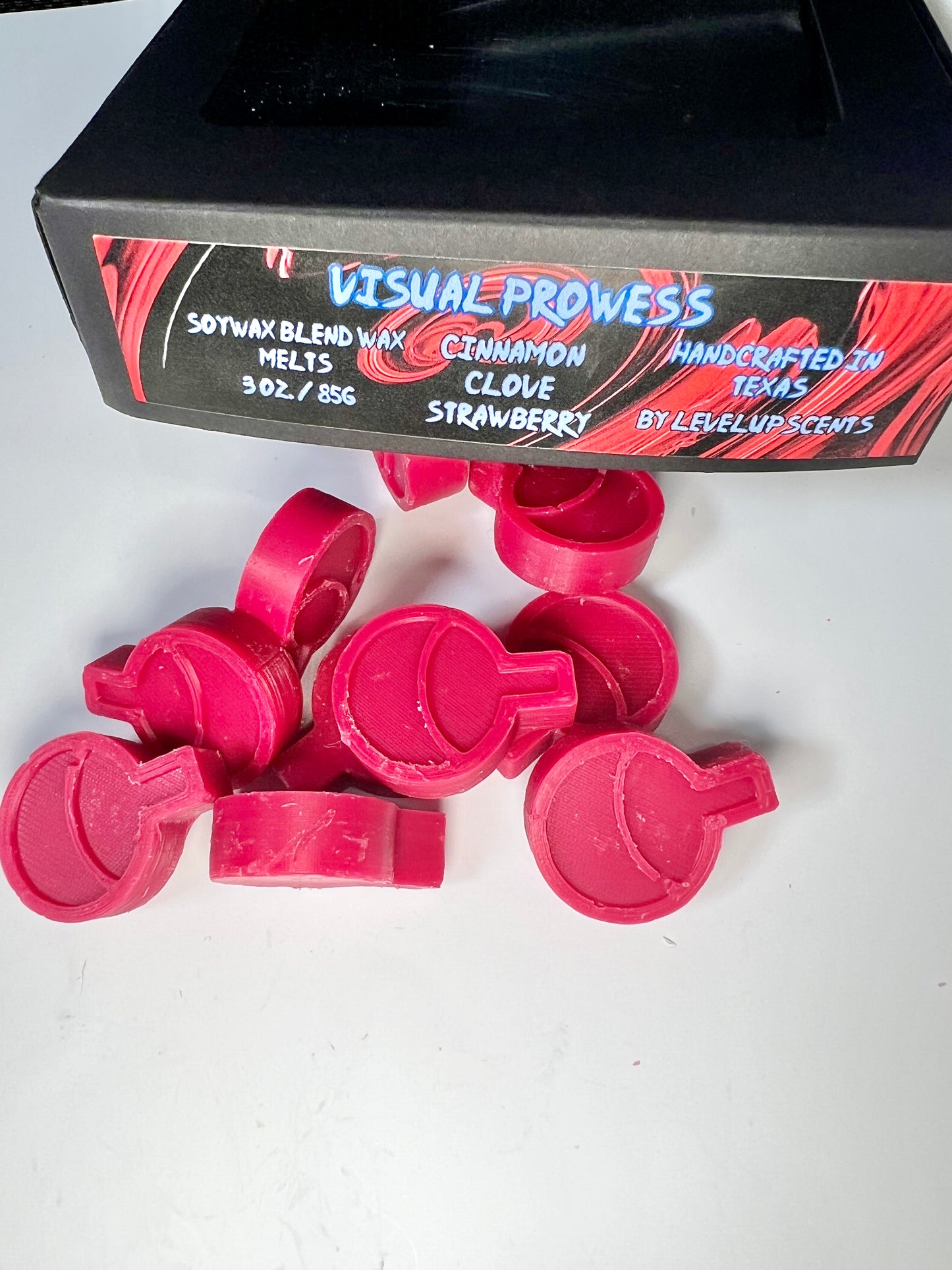Visual Prowess Wax Melts - Cinnamon Clove Strawberry (Naruto)