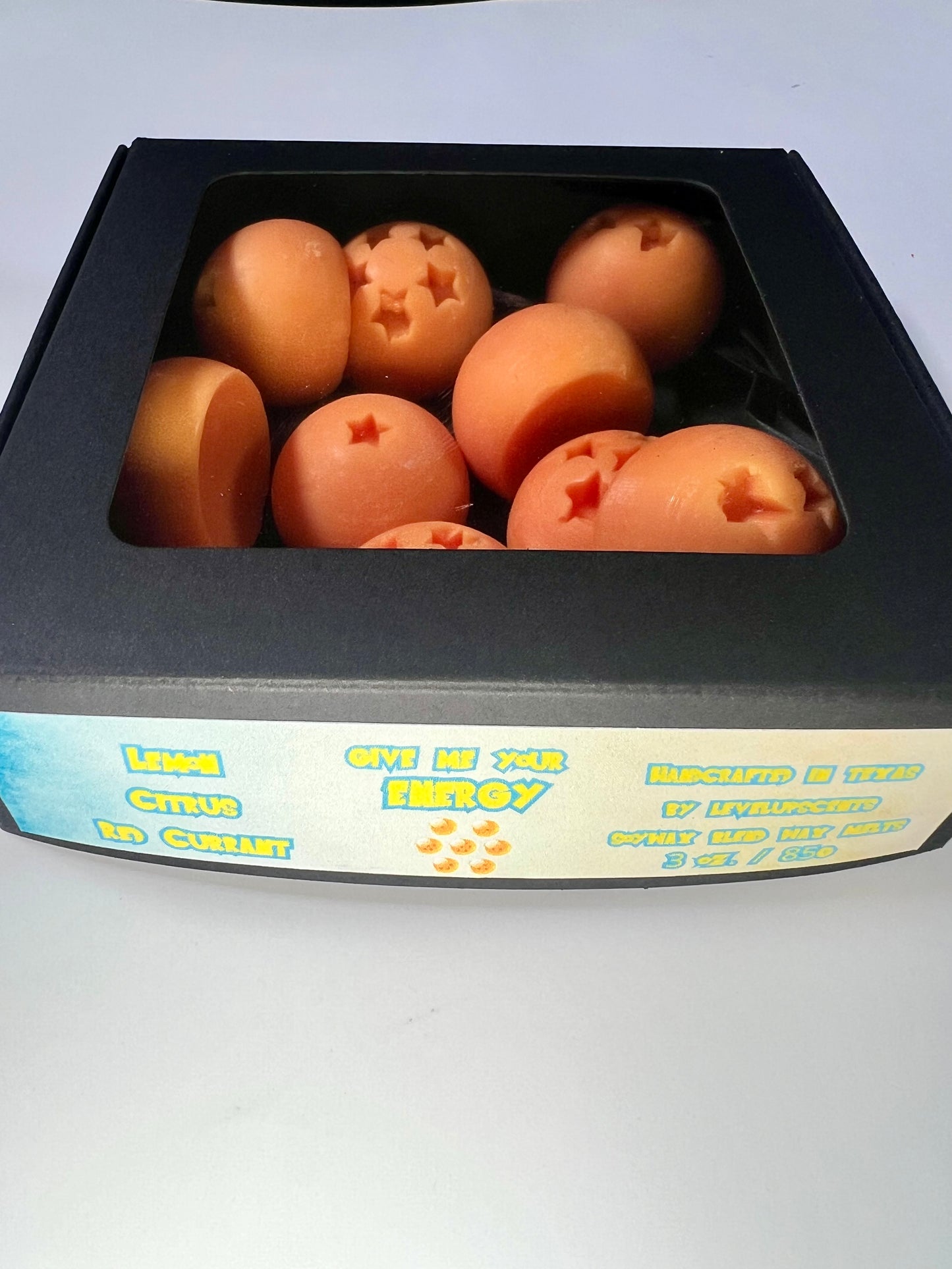 Give Me Your ENERGY Wax Melts - Lemon Citrus Red Currant (Dragon Ball Z)