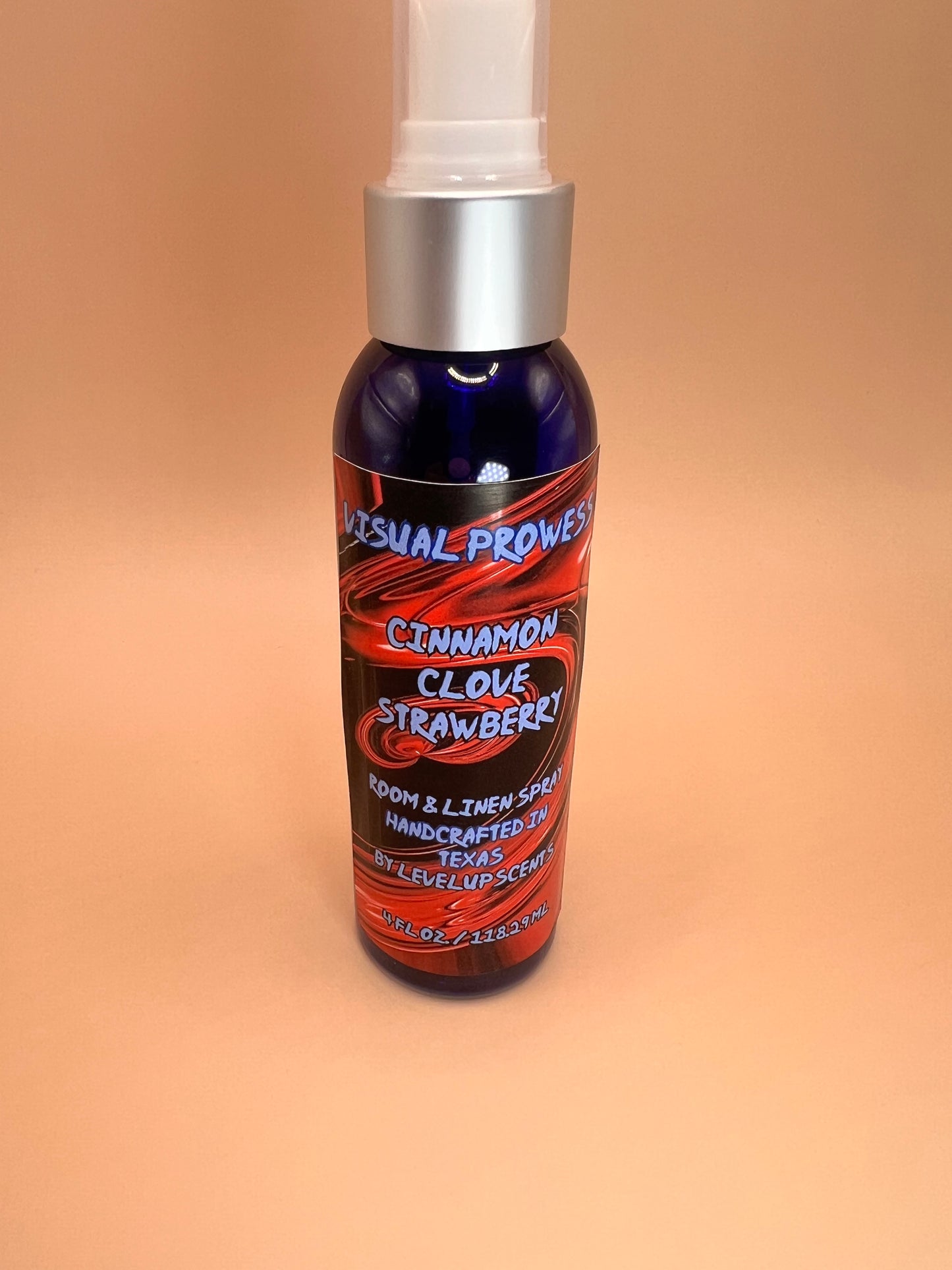 Visual Prowess Room & Linen Spray - Cinnamon Clove Strawberry (Naruto)