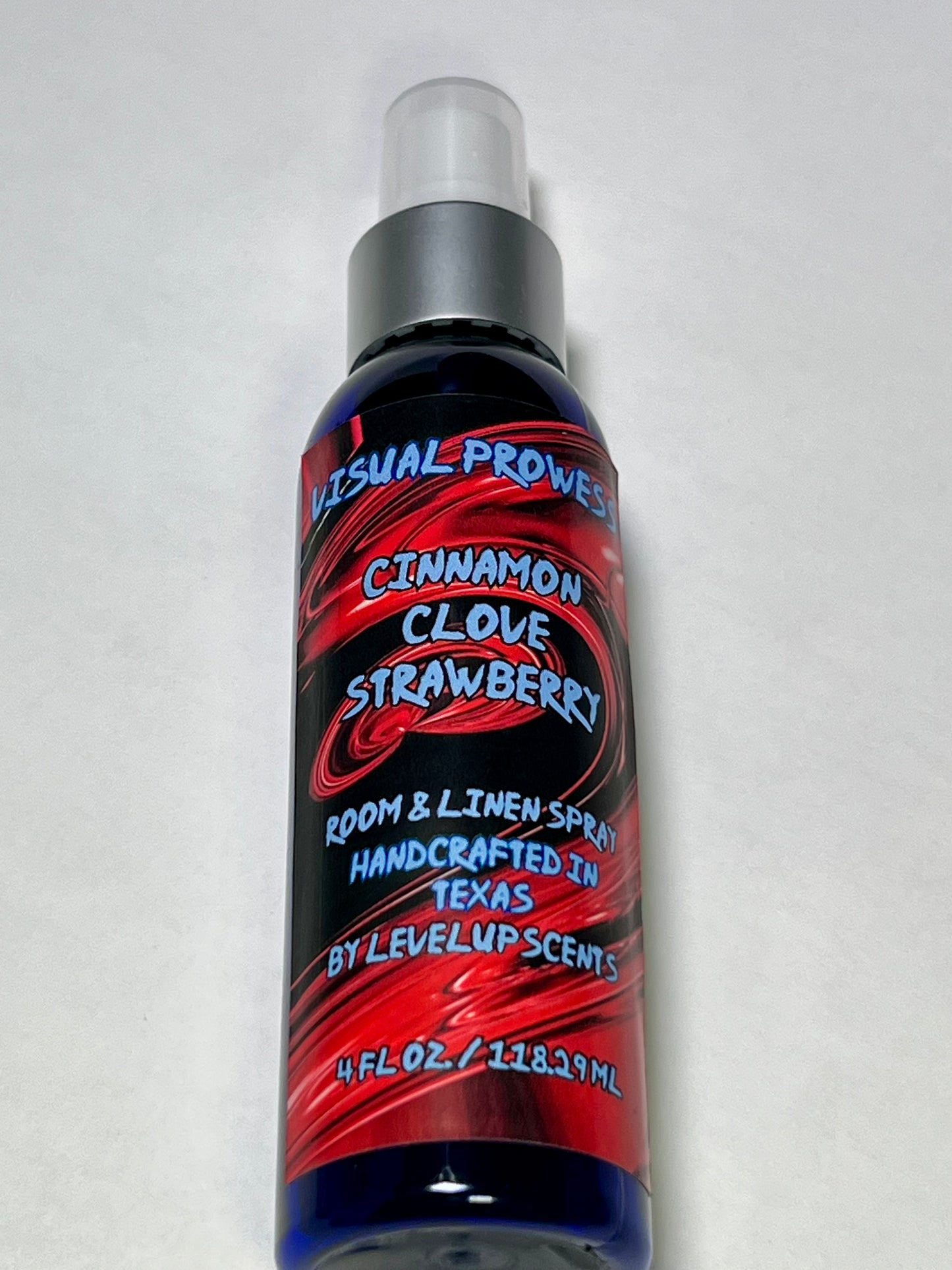 Visual Prowess Room & Linen Spray - Cinnamon Clove Strawberry (Naruto)