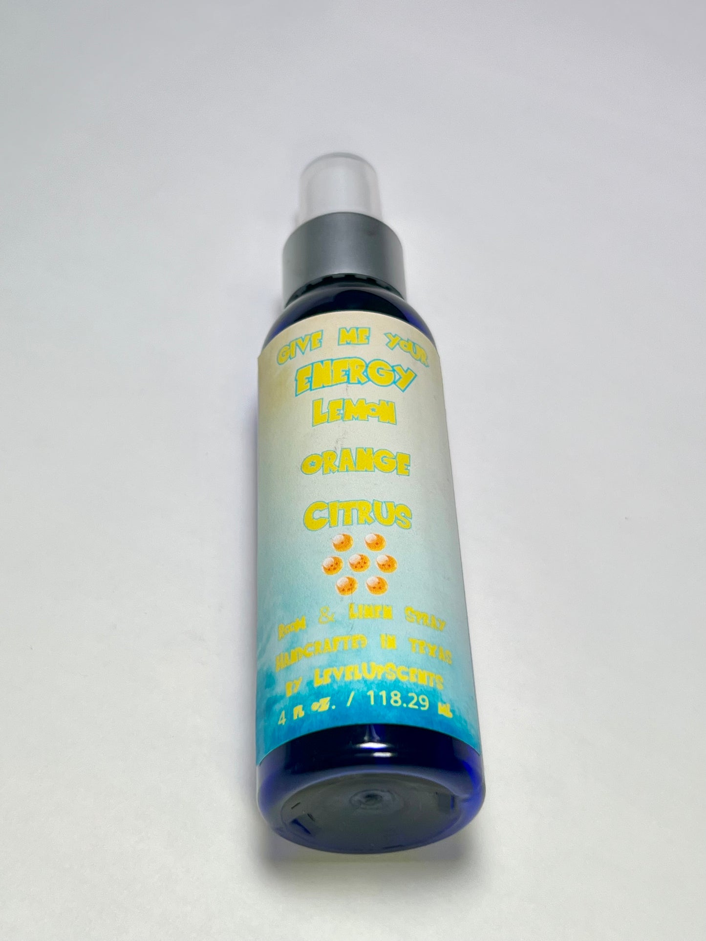Give Me Your ENERGY Room & Linen Spray - Lemon Citrus Red Currant (Dragon Ball Z)