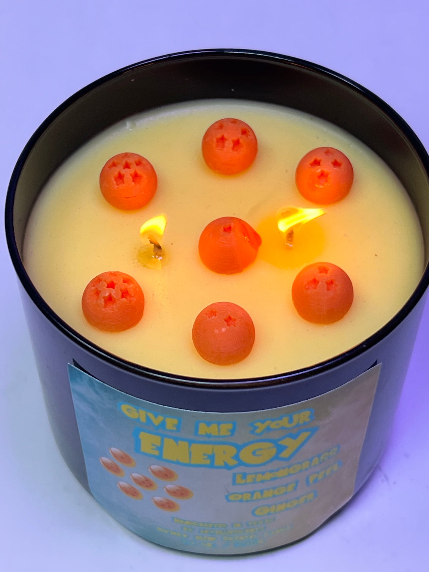 Further Beyond - Dragon Ball Z Inspired Candle