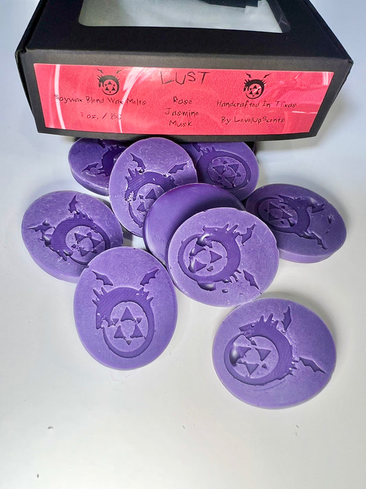 Lust Wax Melts - Rose Jasmine Musk (FMA)