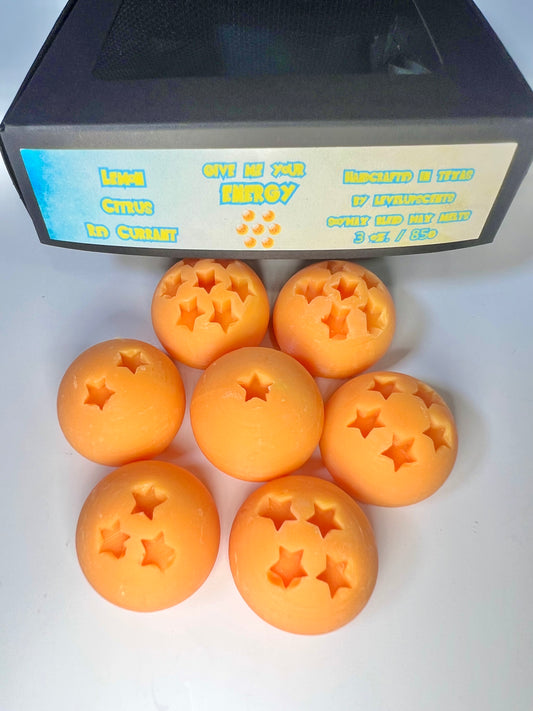 Give Me Your ENERGY Wax Melts - Lemon Citrus Red Currant (Dragon Ball Z)