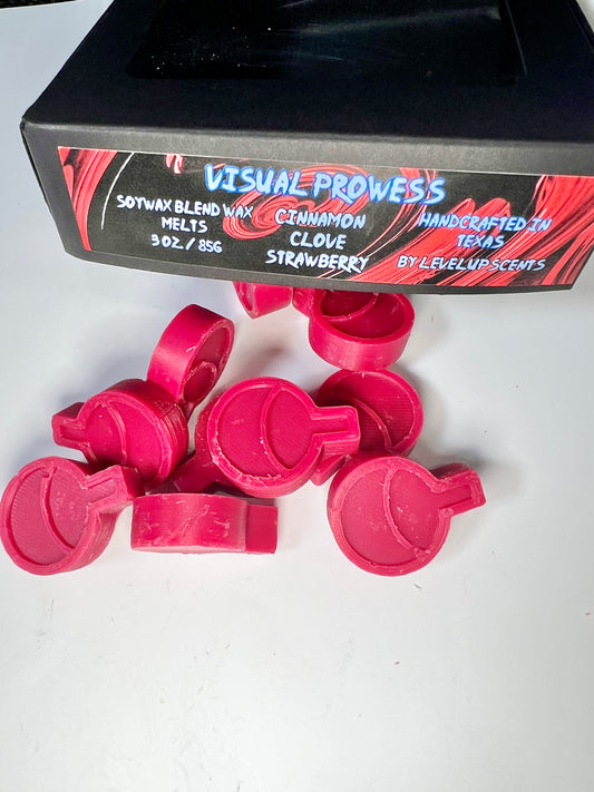 Visual Prowess Wax Melts - Cinnamon Clove Strawberry (Naruto)