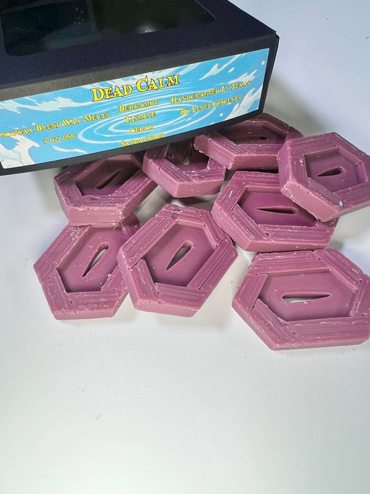 Dead Calm Wax Melts - Bergamot Jasmine Cedar Sandalwood (Demon Slayer)