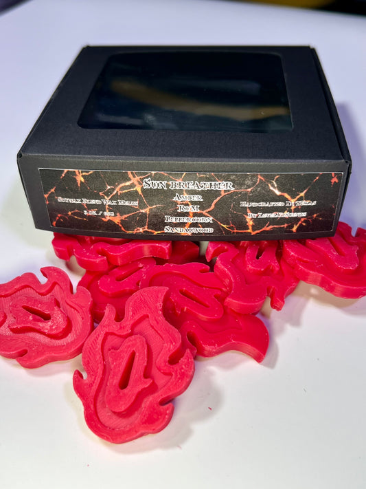 Sun Breather Wax Melts - Amber, Rum, Peppercorn, Sandalwood (Demon Slayer)