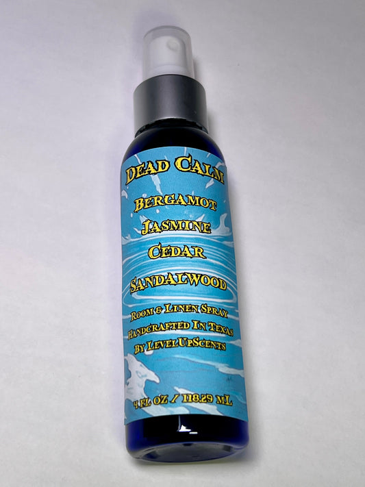 Dead Calm Room & Linen Spray - Bergamot Jasmine Cedar Sandalwood (Demon Slayer)