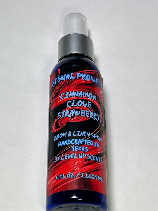 Visual Prowess Room & Linen Spray - Cinnamon Clove Strawberry (Naruto)