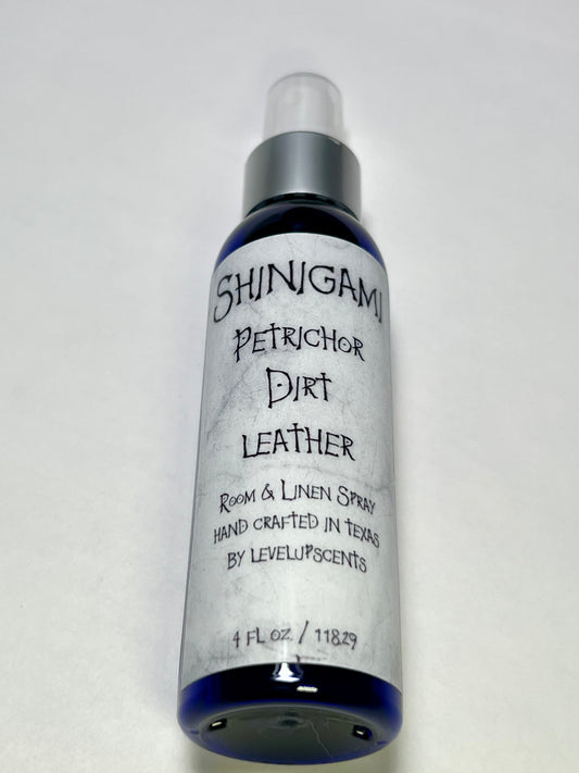 Shinigami Room & Linen Spray - Petrichor, Dirt, Leather (Death Note)