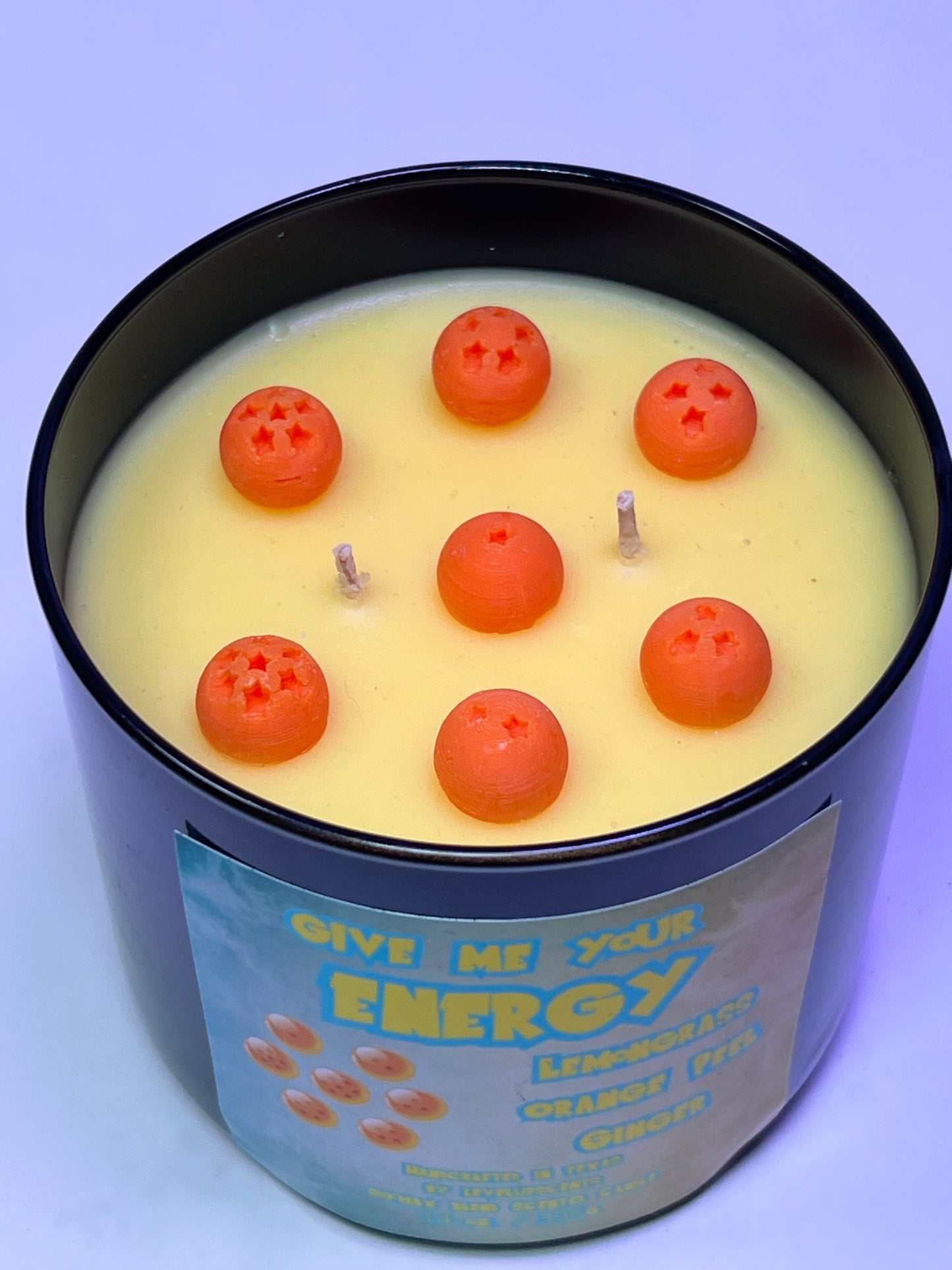 Further Beyond - Dragon Ball Z Inspired Candle