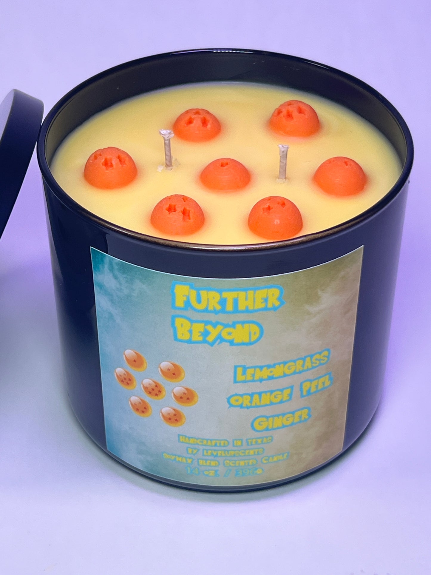 Further Beyond - Dragon Ball Z Inspired Candle