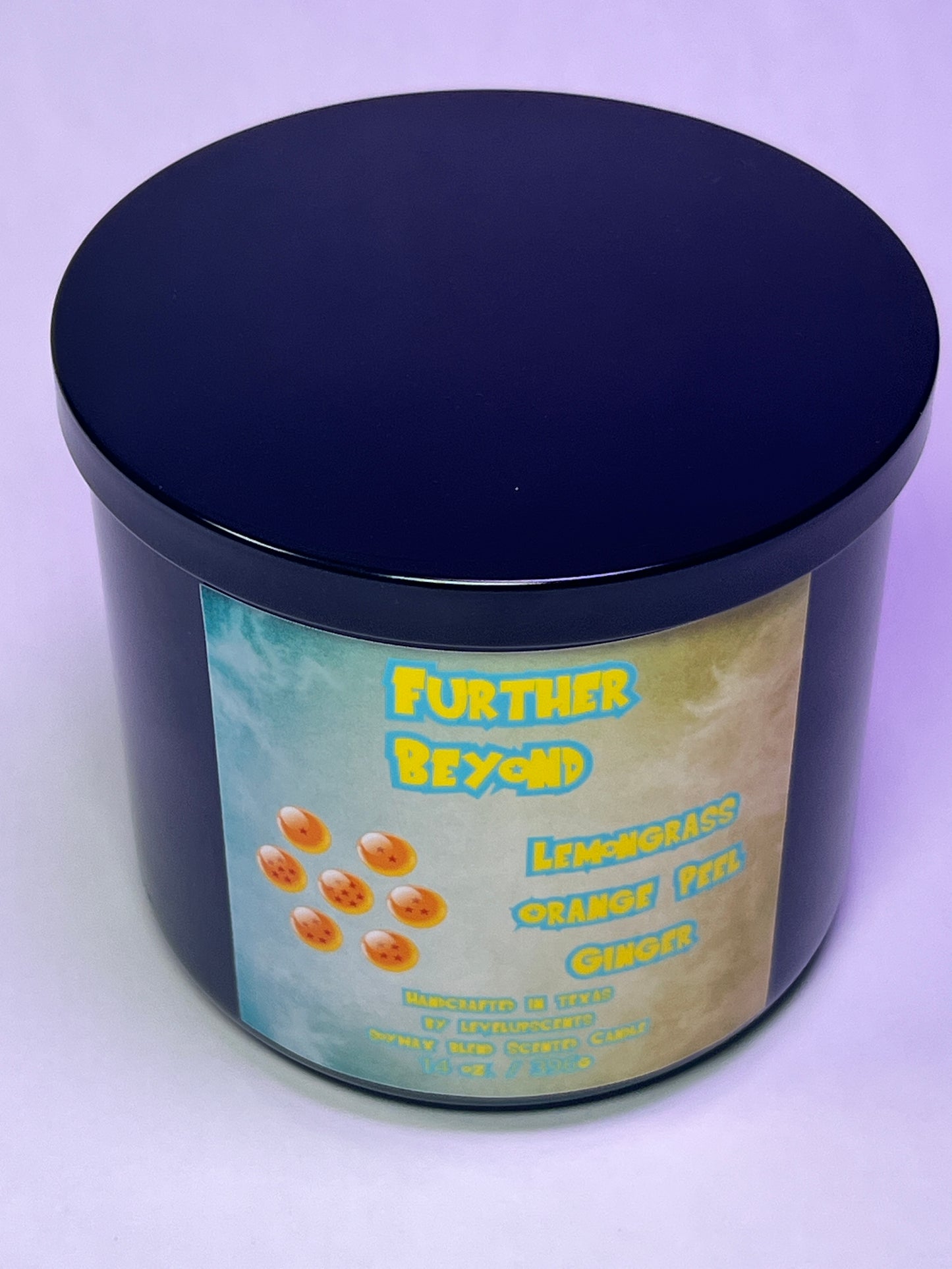 Further Beyond - Dragon Ball Z Inspired Candle
